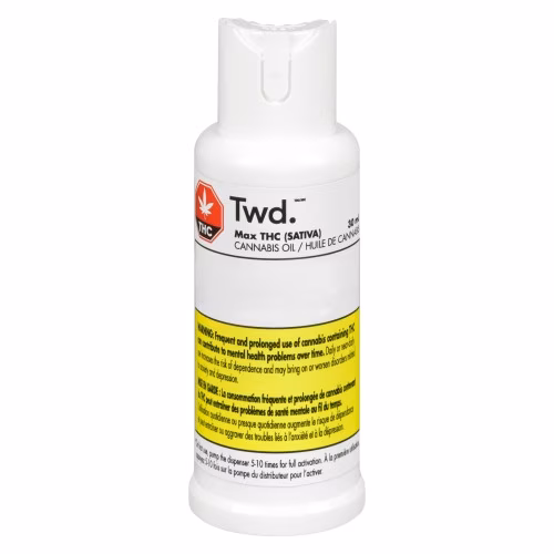 Twd.28 - Max THC Sativa Cannabis Oil (Spray)