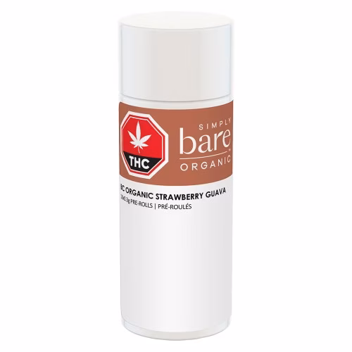 Simply Bare - BC Organic Strawberry Guava Pre-Roll