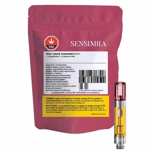 Sensimila - THCa Liquid Diamonds 510 Thread Cartridge