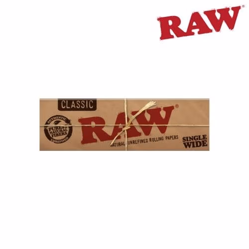 RAW Classic Single Wide Papers Double Window	