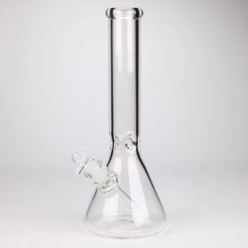 14" Exclusive License 7mm Glass Bong with Stickers