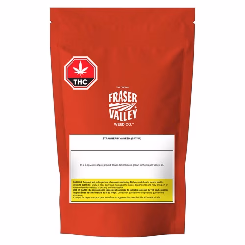 The Original Fraser Valley Weed Co. - Strawberry Amnesia Joints