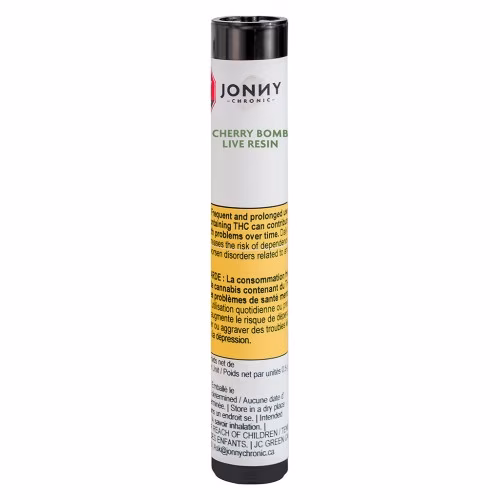 Jonny Chronic - Cherry Bomb Live Resin 510 Thread Cartridge