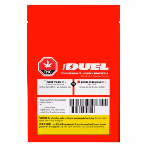 Versus - DUEL White Widow FS Vs Cherry Smokakola 2-in-1 Disposable Vape