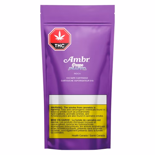 Ambr - Indica Grape Pluto 510 Thread Cartridge