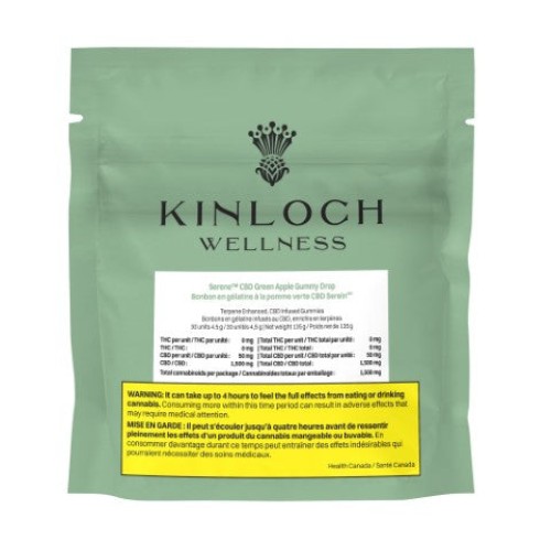 Serene CBD Green Apple Gummy Drops image 2