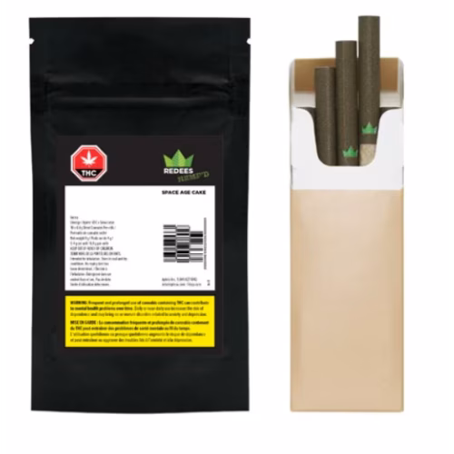 Redecan - Redees Hemp'd Space Age Cake Pre-rolls