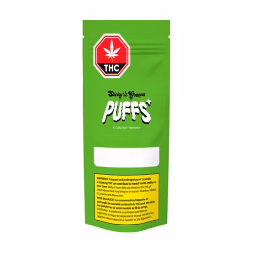 Sticky Greens - PUFFS Just Greens Liquid Diamond Disposable Vape Pen