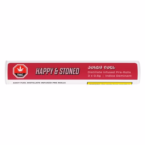 Happy & Stoned - Juicy Fuel Disty+ Diamond Infused
