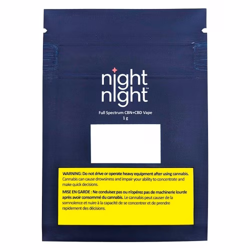NightNight - Full Spectrum CBN+CBD 510 Thread Cartridge