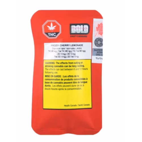 BOLD - Frozen Cherry Lemonade Disposable Vape