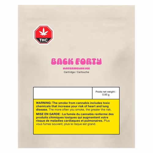Back Forty - Watermelon Ice 510 Thread Cartridge