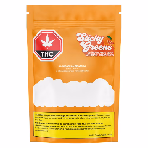 Sticky Greens - Blood Orange Mosa Whipped Diamonds