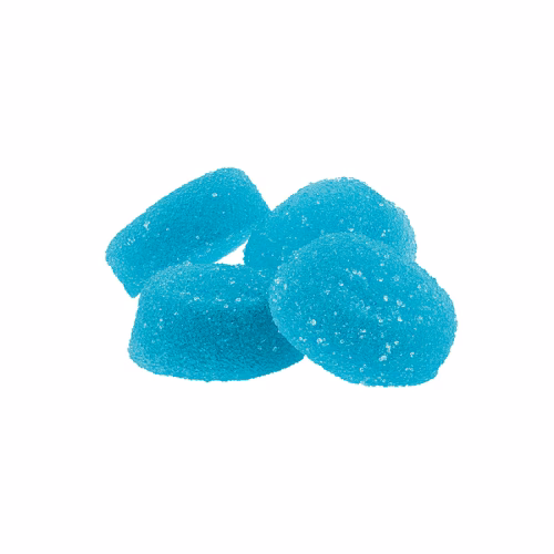 Sour Blue Razzberry Soft Chews 2:1 (CBD+THC)
