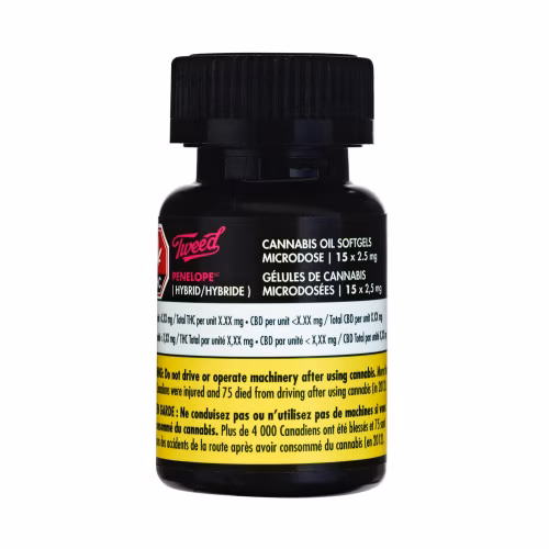 Tweed - Penelope Softgels - Balanced (2.5mg)