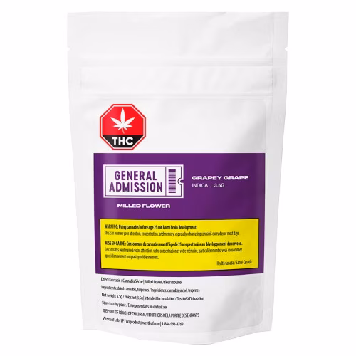 General Admission - Grapey Grape Milled Flower