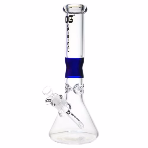 14" 7mm OG Original Colored Ring Bong
