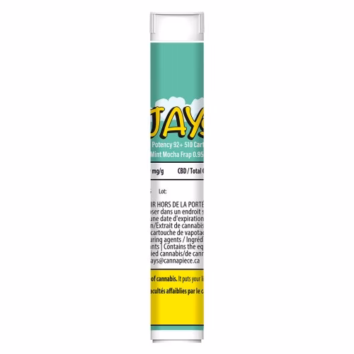 Jays - High Potency 95+ 510 Cartridge Mint Mocha Frap